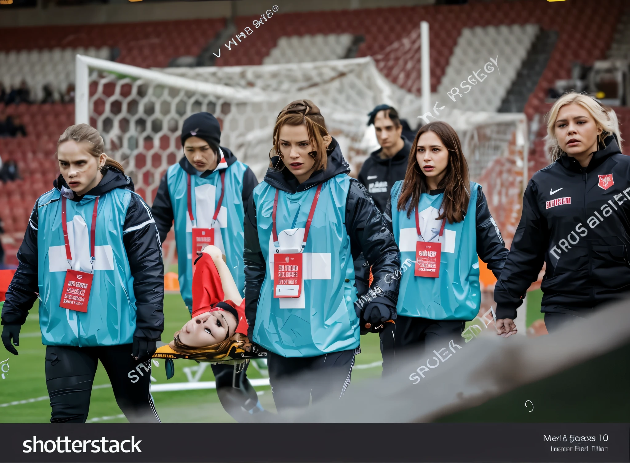 beautiful but very angry looking female faces