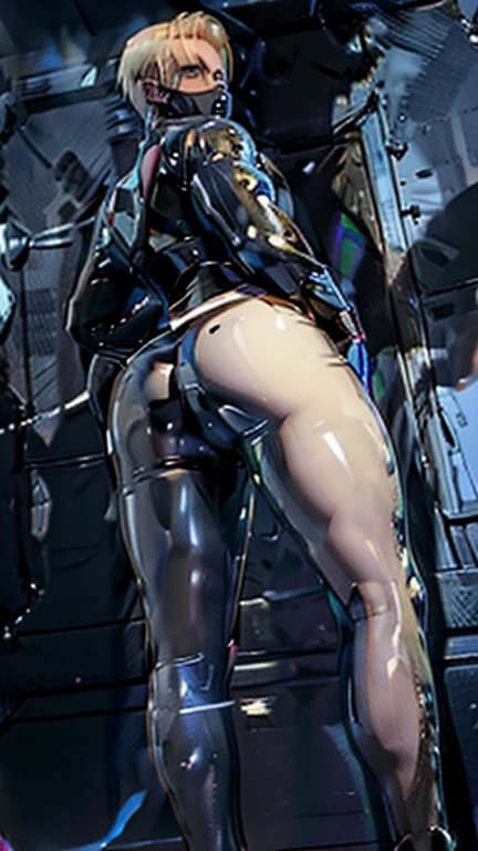 Blond Guy RUBBER DRONE, tight ass , hypnotic Visor