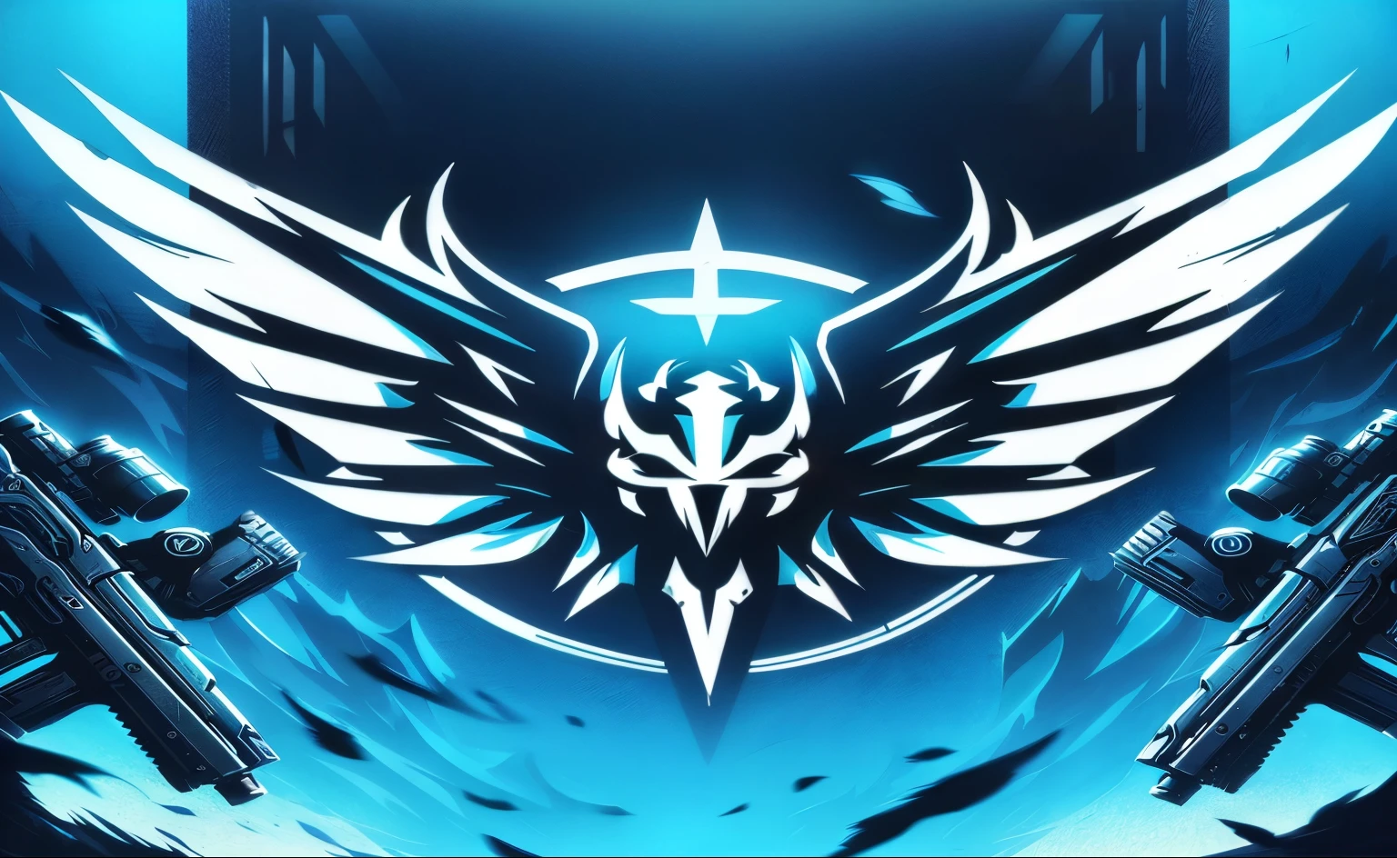 a close up of a poster of a bird with a cross, foto do perfil 1024px, surveillance project, arte oficial, papel de parede splash art arte promocional, logotipo do esporte, jogo de tiro fps, Estilo Activision Blizzard, Arte inicial de Overwatch, fundo da zona de guerra, estilo de jogo valoroso, Arte conceitual do jogo FPS, with an eagle emblem