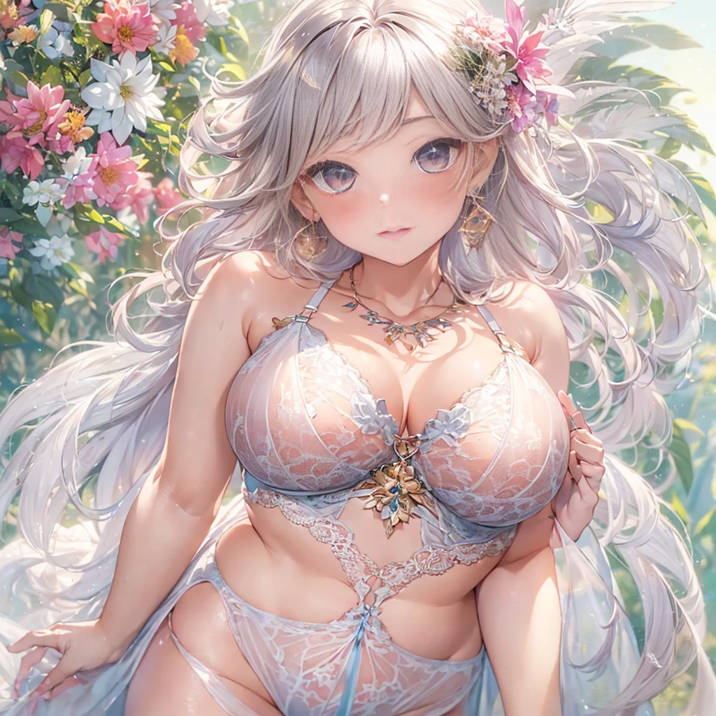 mature woman、sensual curves、huge breasts、thighs、bubble、お尻のmasterpiece, 最high quality, Super detailed, full body shot, mature woman, beautiful mature woman, nightgown and underwear, enchanting smile, thick lips, Chubby lips, blush, looking at the viewer, provocative expression, beautiful髪型, cleavage, Plump、curvy hips、attractive face、sexy lingerie 、an inviting gaze、Expression of emotions、Lewd underwear、(((erotic see-through lingerie set)))、Standing position、gorgeous accessories 、big breastsの女性, bare shoulders, golden hair, colored feather, metal ornaments, colored flowers, particle, light, (masterpiece, 最high quality, 最high quality, official art, beautiful and aesthetic:1.2), (1 girl:1.3), very detailed,(fractal art:1.1),(colorful:1.1)<(flowers:1.3),most detailed,(zentangle:1.2), (dynamic pose), (abstract background:1.3), (shiny skin), (lots of colors :1.4), ,(earrings:1.4), (feather:1.4),masterpiece, 最high quality, Super detailed, 30~40 years, full body shot, beautiful 、various hairstyles,gold headband,plump breasts,beautiful butt,greek clothing,Tulle covers the breasts,perfectly proportioned, detailed clothing details,marble,god statue,cinematic lighting, film grain, Fuji color, 8K, masterpiece, Super detailed, high detail, high quality, High resolution, 、(((erotic see-through lingerie set)))、gorgeous accessories、raise your butt, from below, (((NSFW:1.2)))、exposed chest、Openwork decoration,(((see through dress)))、(((anatomically correct body))) , 最high quality, Super detailed, (((Lewd underwear)))、raise your butt, from below, (NSFW: 1.4)、exposed chest、(((Healing face)))、Openwork decoration,(((R-18)))、Hakari、Whirlpool、thighs, big breasts, Are standing, cowboy shot, blush, 1 girl, (masterpiece:1.3), (High resolution), (8K), (very detailed), perfect face, Nice eyes and face, (((最high quality))), (Super detailed), detailed face and eyes, (alone), High resolution、beautiful目,(((sexy pose)))、(((big breasts)))、((Clear eyes))、luxury、(((超High resolution)))、(((detailed description)))、(((Chubby system)))、(((anatomically well-organized system)))、