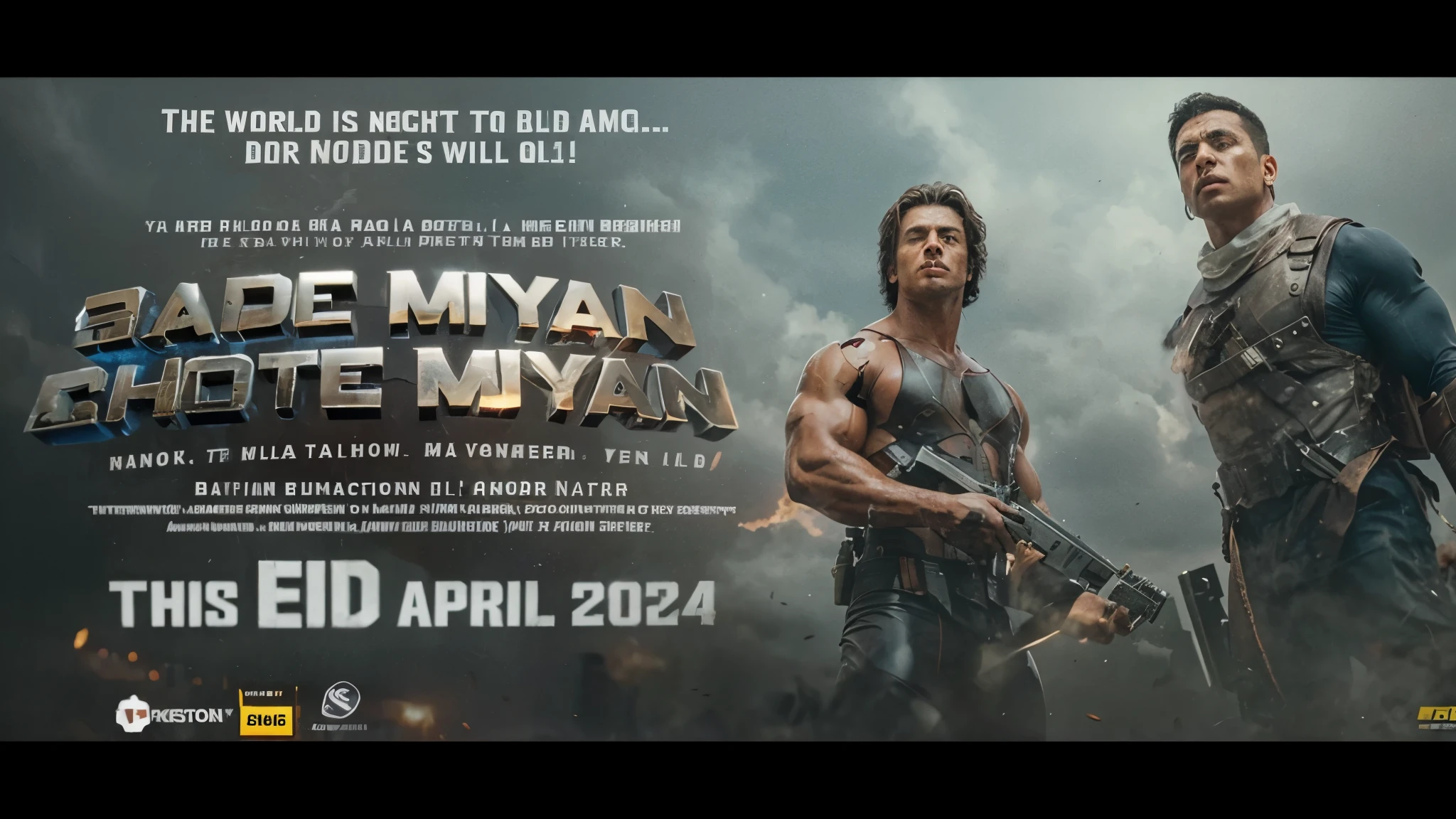 Superhero. Model. Blood. Sky. Aeroplane. Bodybuilder. Action. Oily. HDR. Full hd.