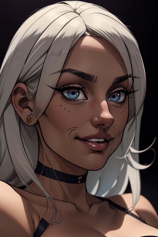 estilo de desenho animado:1.2), Yvonne Strahovski mulher Imagem de desenho animado de uma mulher , roupas sensuais , garota super fofa, authoritarian would be facial expressioncartoon style illustration, estilo de arte dos desenhos animados, estilo de arte dos desenhos animados, digital illustration style, design de personagens altamente detalhado, arte digital detalhada fofa, City fan art, design de personagem retrato, beautiful digital illustration, retrato de alta qualidade, arte em quadrinhos, retrato do design do personagem, white background Buso without clothes and medium breasts, beautiful and symmetrical body curves