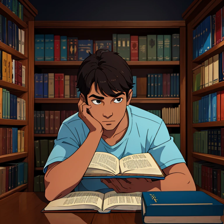 
Era uma noite comum na cidade de Neoport. John, A young college student, dedicated himself to his books and monotonous classes.