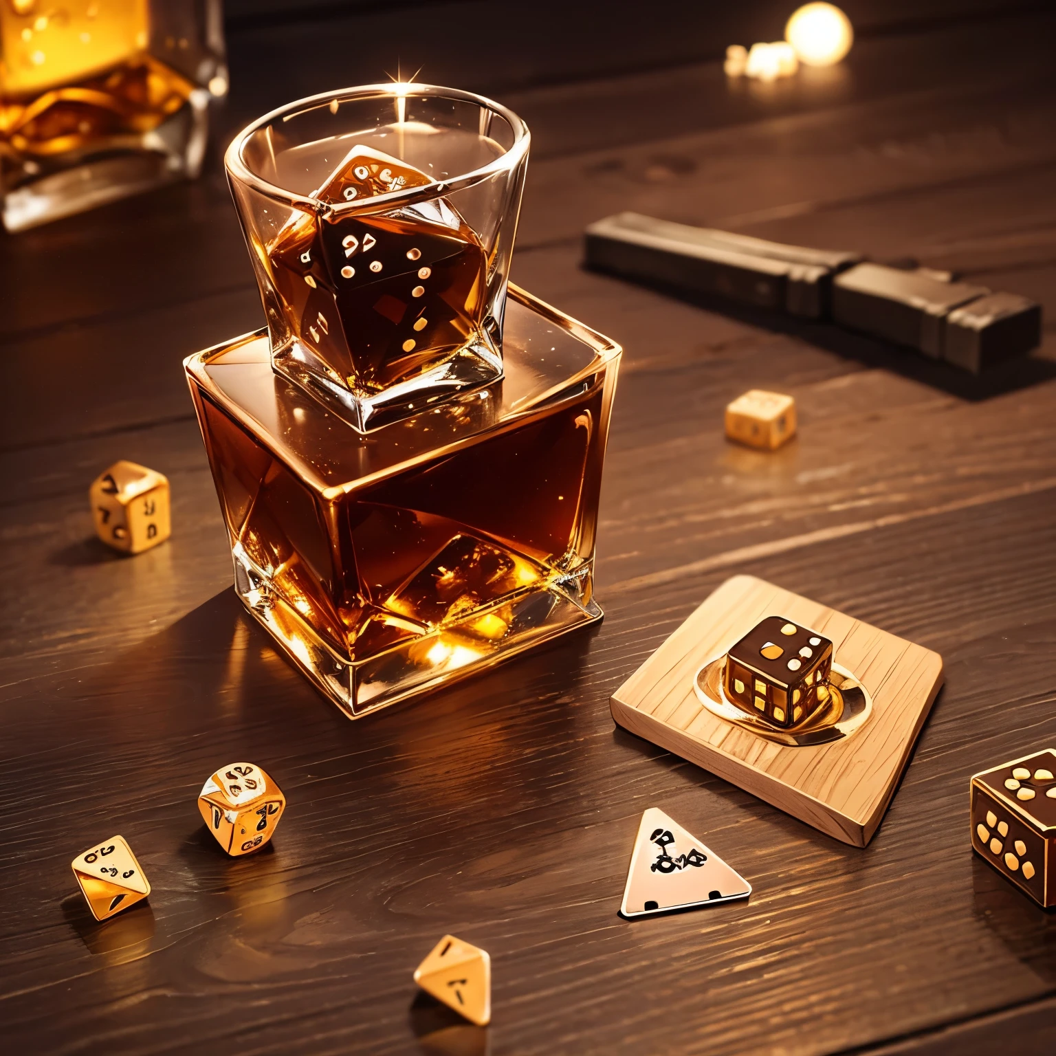 whiskey dice key