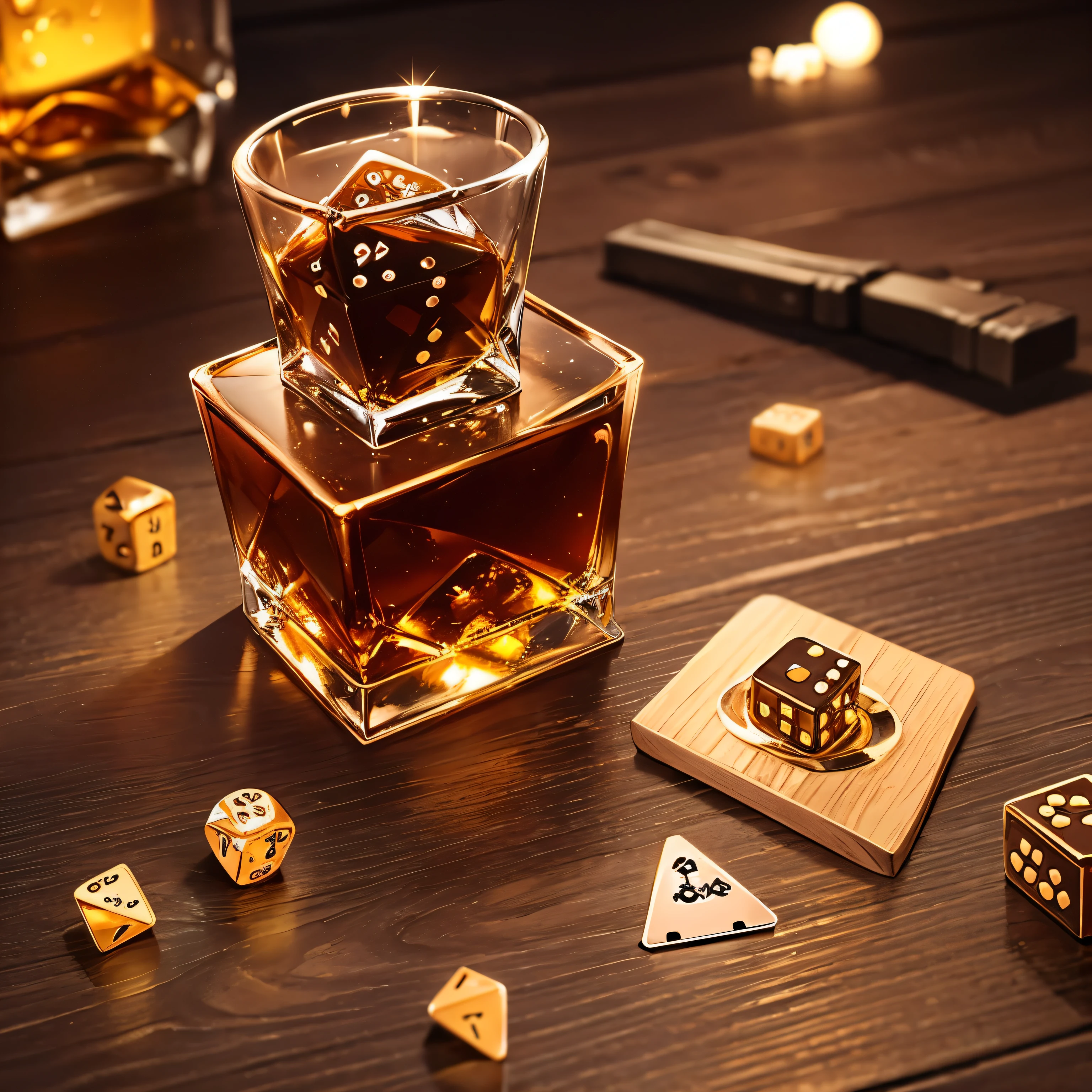 whiskey dice key