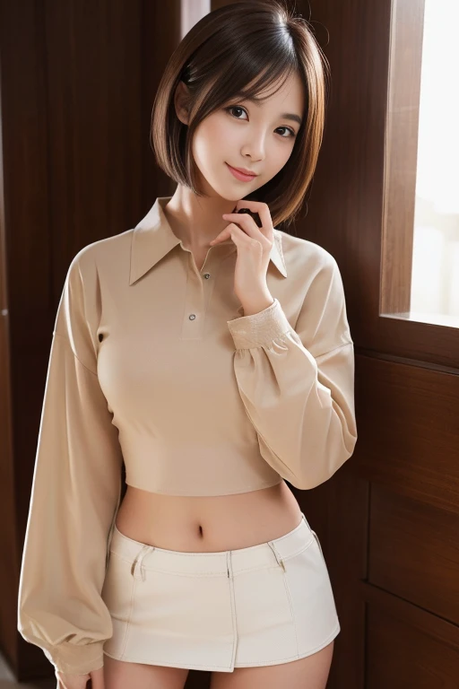 (realistic:1.3), face with shadow, Depth of the bounds written, school uniform,
beautiful detailed illustrations,great art,(((very detailed))),
One girl sitting,bangs,girls high school、smiling a little,red panties,skirt,
cowboy shot,From before、thighs
,(((very detailed))),in the train, a young woman is 睡眠 contentedly. Through the gap between her legs and skirt, I can see her panties. The vehicle is shaking, Her calm expression and calm breathing are、It creates a peaceful atmosphere
,(((very detailed)))、short cut hair