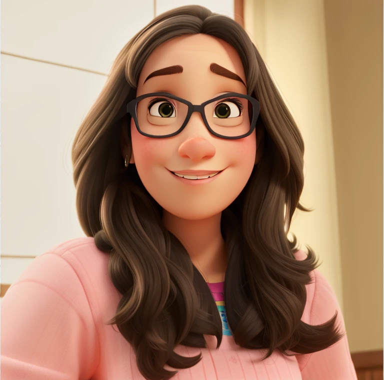 Uma mulher estilo pixar, alta qualidade, melhor qualidade