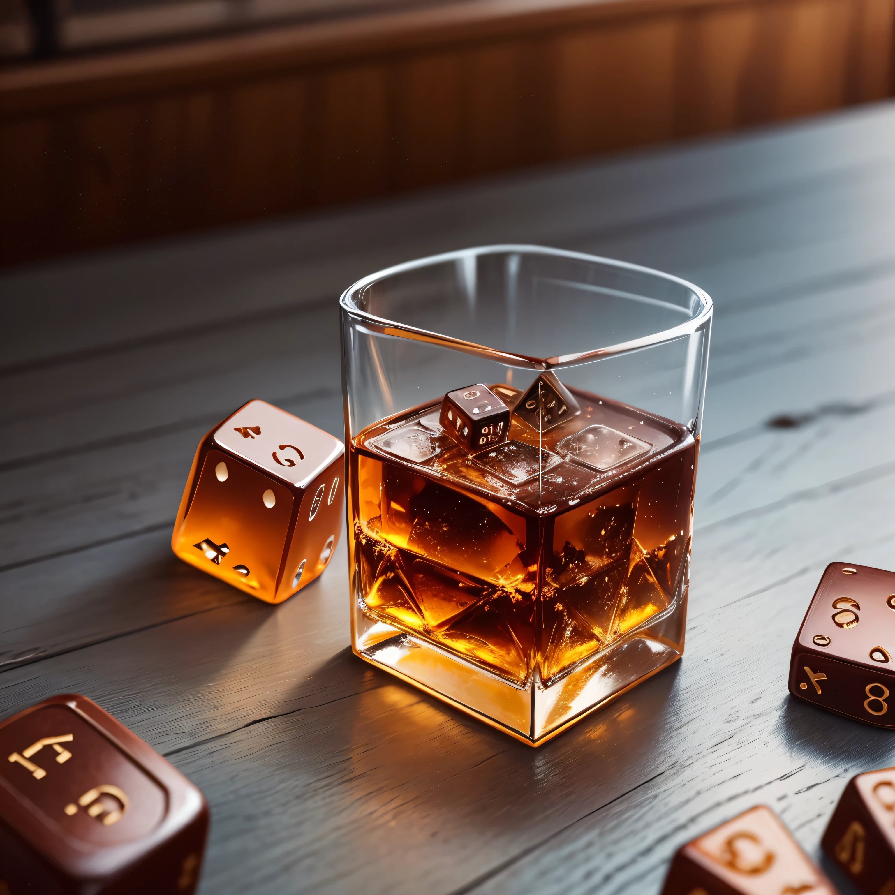 whiskey dice key