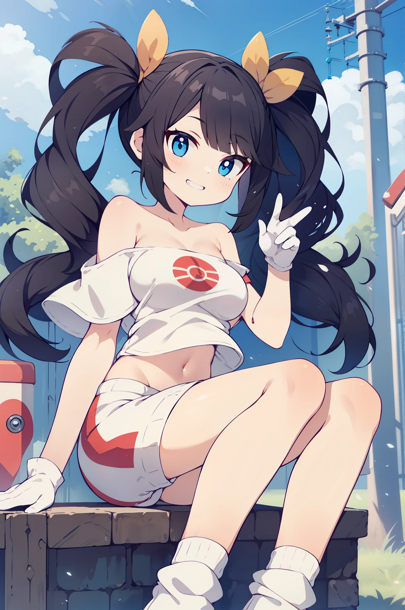dark hair