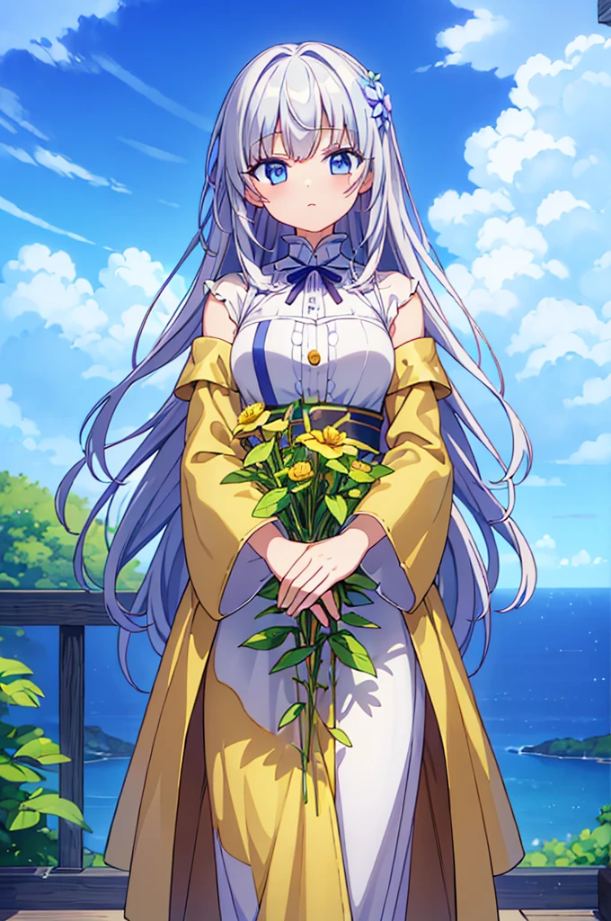 masterpiece, highest quality, (Highly detailed CG Unity 8K wallpaper) (highest quality), (best illustrations), (best shadow) nature」, null, cloud, null気の光に落ちる繊細な葉の花びら 追跡, Super detailed - V6