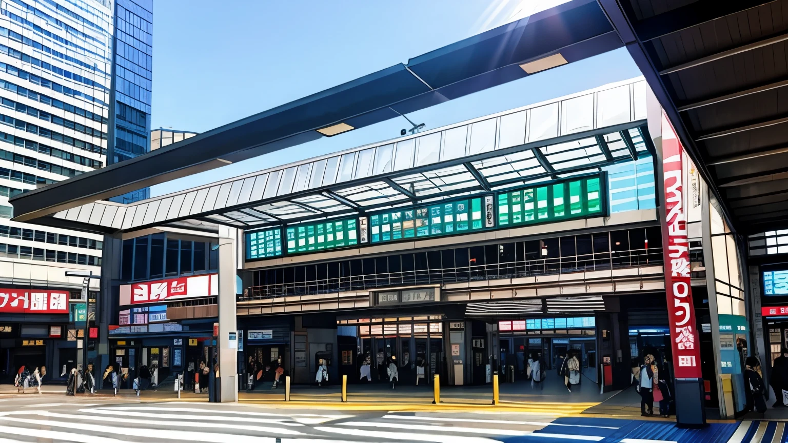background、Akihabara Station、