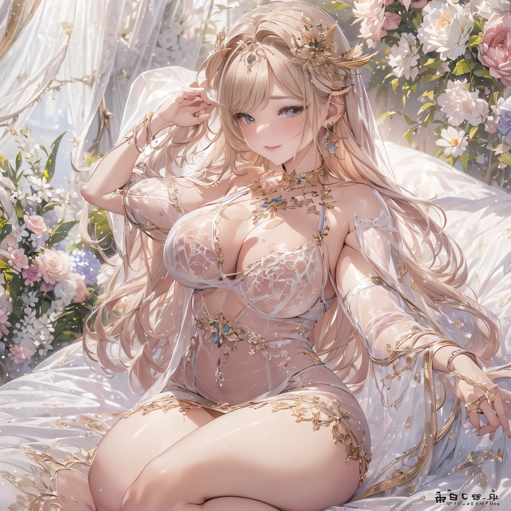 mature woman、sensual curves、huge breasts、thighs、bubble、お尻のmasterpiece, 最high quality, Super detailed, full body shot, mature woman, beautiful mature woman, nightgown and underwear, enchanting smile, thick lips, Chubby lips, blush, looking at the viewer, provocative expression, beautiful髪型, cleavage, Plump、curvy hips、attractive face、sexy lingerie 、an inviting gaze、Expression of emotions、Lewd underwear、(((erotic see-through lingerie set)))、Standing position、gorgeous accessories 、big breastsの女性, bare shoulders, golden hair, colored feather, metal ornaments, colored flowers, particle, light, (masterpiece, 最high quality, 最high quality, official art, beautiful and aesthetic:1.2), (1 girl:1.3), very detailed,(fractal art:1.1),(colorful:1.1)<(flowers:1.3),most detailed,(zentangle:1.2), (dynamic pose), (abstract background:1.3), (shiny skin), (lots of colors :1.4), ,(earrings:1.4), (feather:1.4),masterpiece, 最high quality, Super detailed, 30~40 years, full body shot, beautiful 、various hairstyles,gold headband,plump breasts,beautiful butt,greek clothing,Tulle covers the breasts,perfectly proportioned, detailed clothing details,marble,god statue,cinematic lighting, film grain, Fuji color, 8K, masterpiece, Super detailed, high detail, high quality, High resolution, 、(((erotic see-through lingerie set)))、gorgeous accessories、raise your butt, from below, (((NSFW:1.2)))、exposed chest、Openwork decoration,(((see through dress)))、(((anatomically correct body))) , 最high quality, Super detailed, (((Lewd underwear)))、raise your butt, from below, (NSFW: 1.4)、exposed chest、(((Healing face)))、Openwork decoration,(((R-18)))、Hakari、Whirlpool、thighs, big breasts, Are standing, cowboy shot, blush, 1 girl, (masterpiece:1.3), (High resolution), (8K), (very detailed), perfect face, Nice eyes and face, (((最high quality))), (Super detailed), detailed face and eyes, (alone), High resolution、beautiful目,(((sexy pose)))、(((big breasts)))、((beautiful eyes))、luxury、(((超High resolution)))、(((detailed description)))、(((chubby body shape)))、(((Body parts that match the anatomy)))、beautiful長いまつ毛、Balanced body shape、2Book Arm、2 legs、Legs and arms of just the right size、Fishnet tights、glamorous