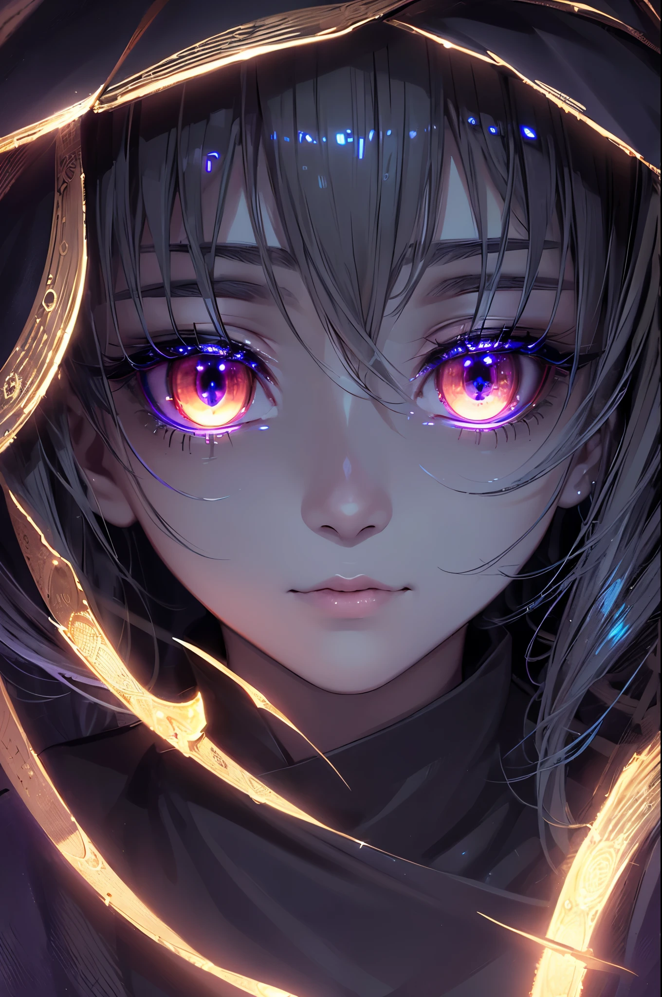 Digital Illustration of Eleven Enigmatic Eyes,
(Mysterious:1.7),(Otherworldly:1.4),(Surreal:1.2),
(Midnight:1.6),(Fantasy:1.1),(Glowing:1.5),
(Unblinking:1.1),(Enchanting:1.3),(Mesmerizing:1.2),
(Ethereal:1.1),(Deep-set:1.0),(Vibrant:1.1),
(Glimmering:1.2),(Realistic:1.0),(Detailed:1.1