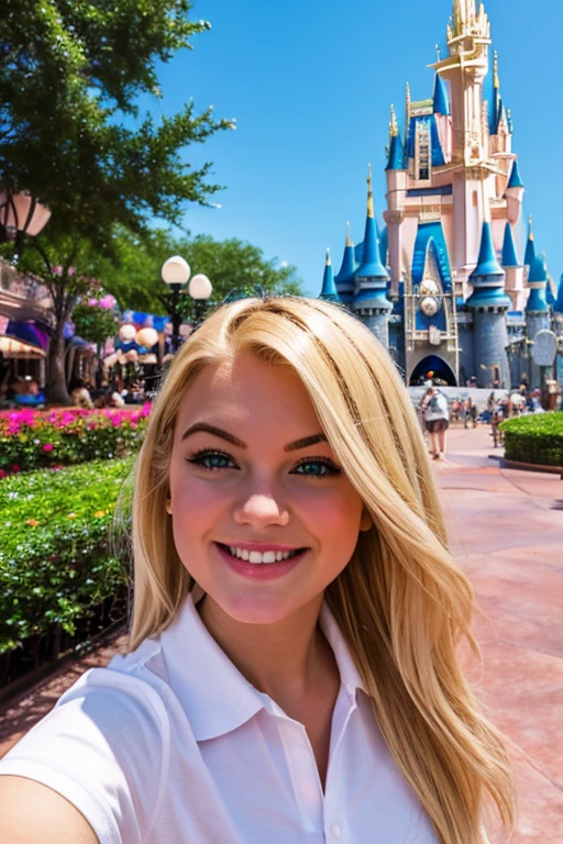 blondie girl in disney world