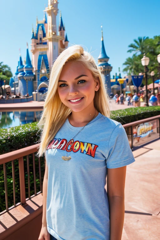 blondie girl in disney world