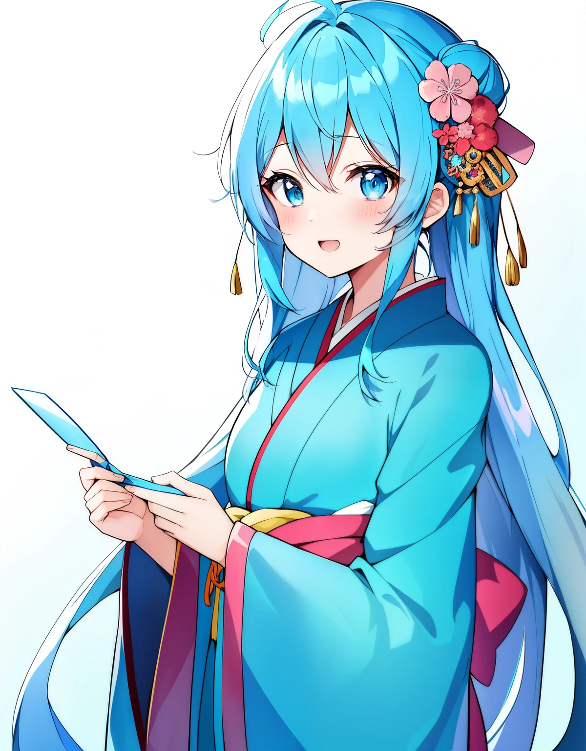 Anime girl with blue hair and blue eyes, Best Anime 4K Kona-chan Wallpaper, anime wallpaper 4k, anime wallpaper 4k, Wallpaper Anime Blue Water, anime style 4k, anime art wallpaper 4k, anime art wallpaper 4k, Kantai Collection Style, 4k anime wallpaper,,Anime girl with blue hair and blue eyes wearing a kimono, anime moe art style, mikudayo, , teal hair anime girl, in kimono, in kimono, shirabii, Cute girl anime visual, hatsune miku portrait,long hair