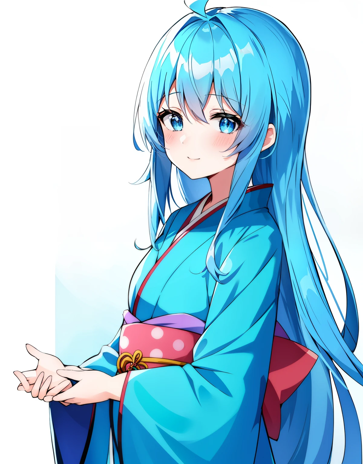 Anime girl with blue hair and blue eyes, Best Anime 4K Kona-chan Wallpaper, anime wallpaper 4k, anime wallpaper 4k, Wallpaper Anime Blue Water, anime style 4k, anime art wallpaper 4k, anime art wallpaper 4k, Kantai Collection Style, 4k anime wallpaper,,Anime girl with blue hair and blue eyes wearing a kimono, anime moe art style, mikudayo, , teal hair anime girl, in kimono, in kimono, shirabii, Cute girl anime visual, long hair