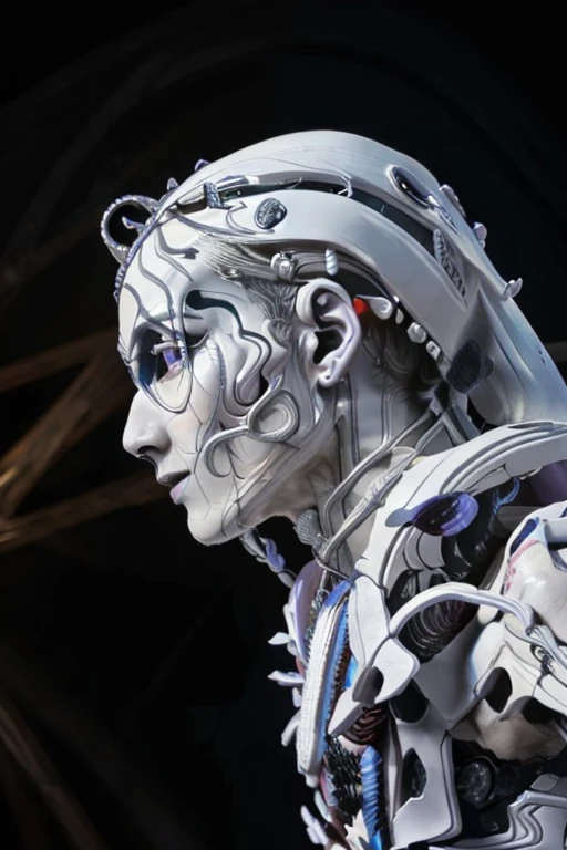 jane_noexist, (skulls :0.3) ,(blood vessels connected to tubes),(biomechanical vertebra attaching to chest),((biomechanical cervial attaching to neck))
((masterpiece),(best quality),(ultra-detailed),
fantasy, sci-fi, horror, ((side view)), alien
realistic, hnsrdlf style intricate biomechanical detail
masterpiece, award-winning photo, analog style, dark room, dim light