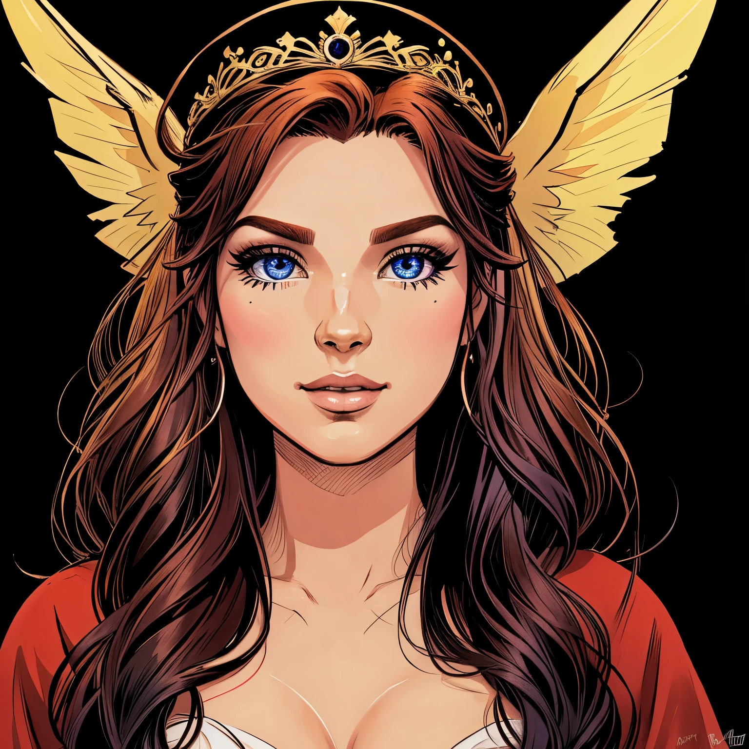 Raposa antropomorphic realista de cores vivas iriscente com olhos brilhantes e cauda brilhante, ultra realistic, ethereal queen , raposa digital iriscente, arte de fantasia digital colorida, arte digital luminescente, Arte digital altamente detalhada em 4k, 8k arte impressionante, Arte bonita UHD 4K, Arte digital detalhada em 4k