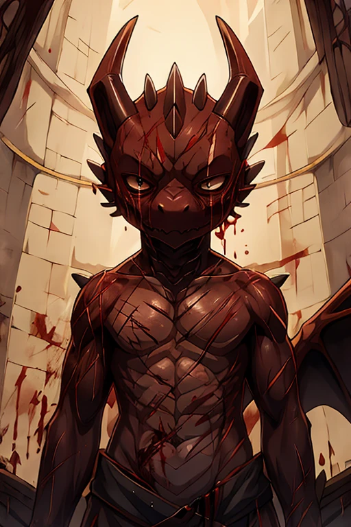 blood, gore, dragon, (by syuro, yupa, puggy), scars, scratches
