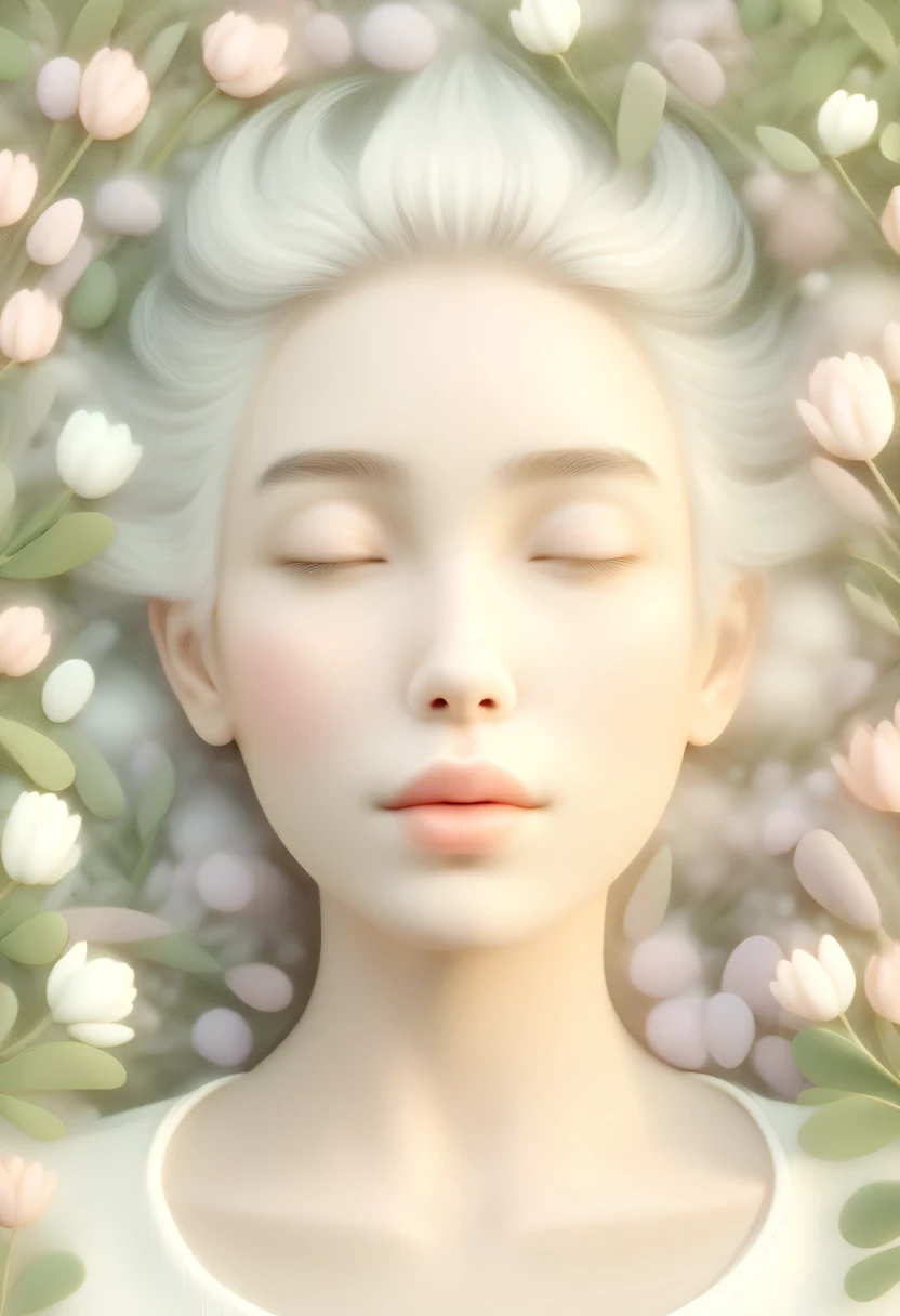 bedroom，(best quality,high resolution,masterpiece:1.2),super detailed,actual,(pastel tones,Subtle color palette:1.1),peaceful atmosphere,Quiet environment,natural mixture,Comfortable and warm environment,bedroom,beautiful girl
