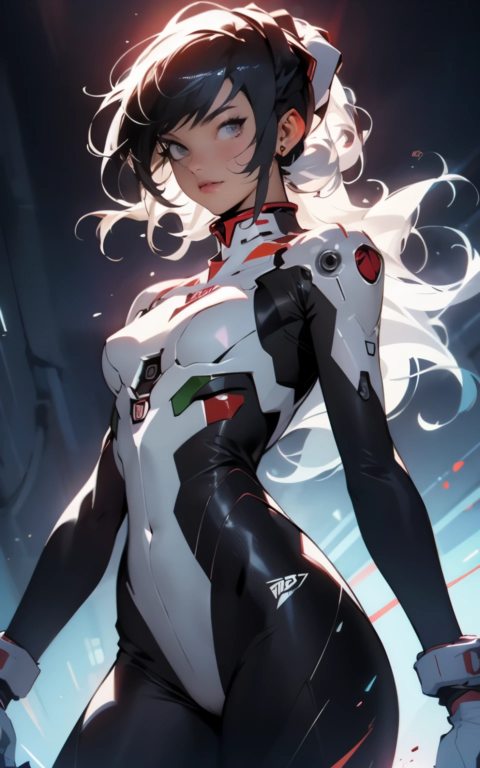 (((Adult Woman))), ((Best Quality)), ((masutepiece)), (Detailed: 1.4), (Absurd), 35-year-old adult woman with Simon Bisley-style micro thong, Genesis evangelion neon style clothing, 2-piece clothing, Long Black Hair, arm tatoo, cybernetic hands, pastel, Centered, scale to fit the dimensions, nffsw (High dynamic range),Ray tracing,NVIDIA RTX,Hyper-Resolution,Unreal 5,Subsurface Dispersion, PBR Texture, Post-processing, Anisotropy Filtering, depth of fields, Maximum clarity and sharpness, Multilayer textures, Albedo and specular maps, Surface Shading, accurate simulation of light and material interactions, Perfect proportions, Octane Render, Two-tone lighting, Wide aperture, Low ISO, White Balance, thirds rule, 8K Raw, Crysisnanosuit