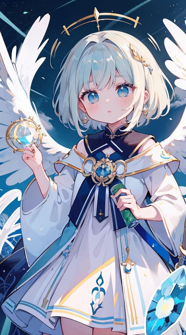 Uma garota、Composition seen from a distance、Fundos pretos、Deus、bonitinho、obra-prima、obra de arte、maximum quality、Qualidade de imagem superior、Divindades々Certo、dor、desejar、aura de luz、asas de anjo、Circle of Angels、ren、brilha、brilho、fechando o olho