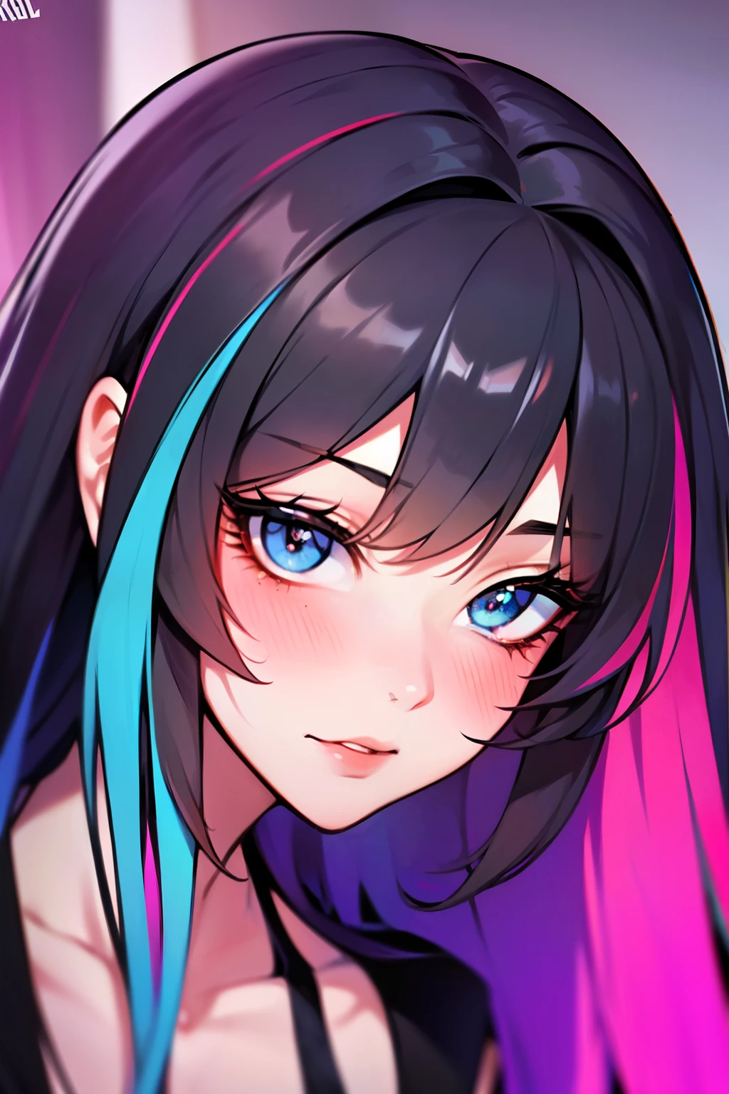 Anime Art Portrait --s2: (stunningly detailed:1.2), (masterpiece:1.3),
one_girl:1.3, (anime_style:1.4), (blushing_cheeks:1.5),
(expressive_eyes:1.6), (long_lashes:1.7), (sharp_features:1.8),
(colorful_hair:1.9), (vibrant_colors:1.10), (realistic_shading:1.11),
best_quality:1.12, (highresolution:1.13), 4k:1