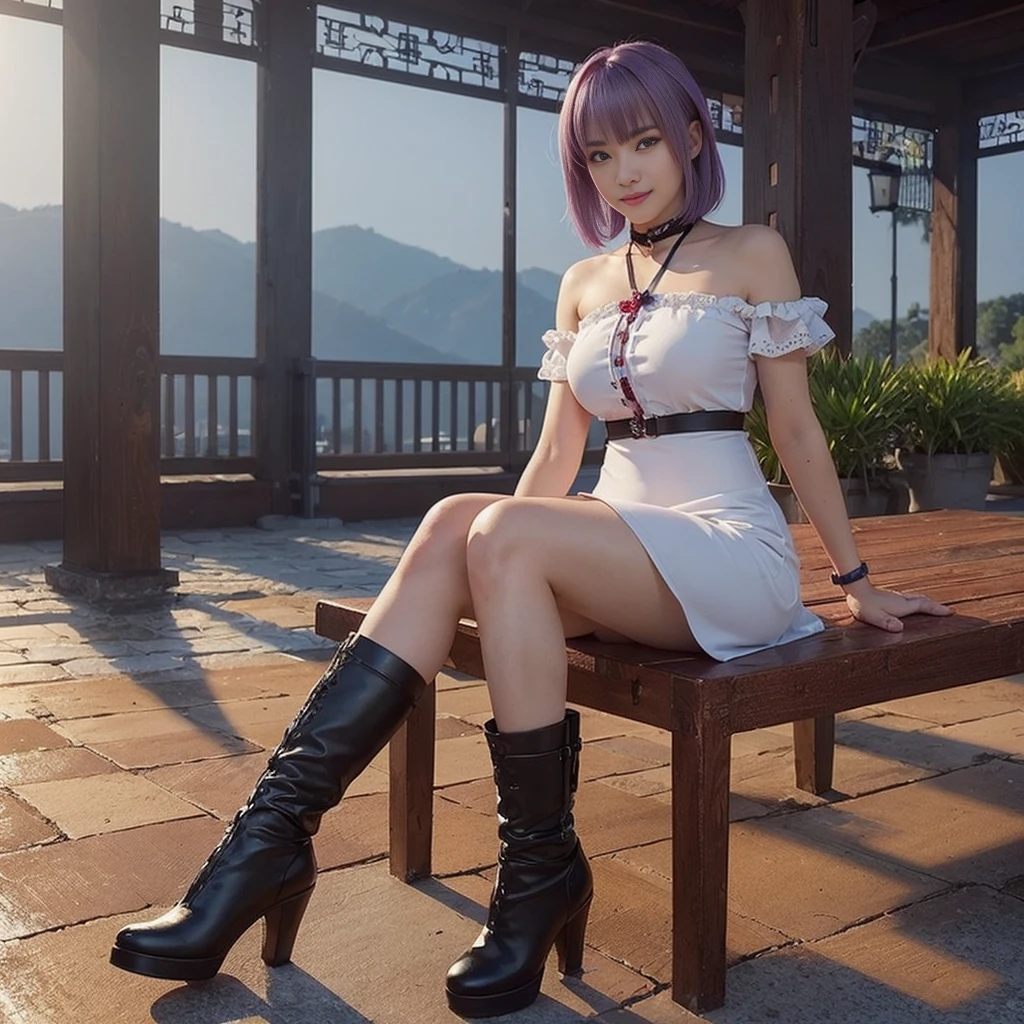 "AYANE FACE" (best quality,ultra-detalhado,Realistic:1.37), retrato, Detailed eyes and facial features, textura de pele delicada e suave, Corpo Perfeito, textura ultra realista, maquiagem perfeita, maquiagem vermelha nos olhos, batom vermelho,  smiling expression, cores vivas, maquiagem vermelha em volta dos olhos, cores vivas, olhos vermelhos, maquiagem vermelha nos olhos, ATHLETIC BODY