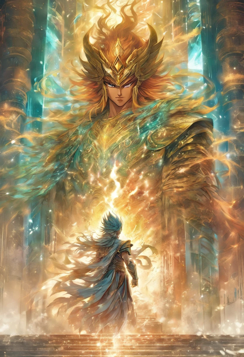 Temple Grecque, Enfer, Diable, Flamme blanche, templier, Saint Seiya, chevalier Cignus, yoga, Centrage parfait, Porter armure blanche, froid, gel, évent, neige, La position debout, Beauté abstraite, Centre, En regardant la caméra, Face à la caméra, Proche de la perfection, Dynamique, Très détaillé, lisse, acuité, 8K, résolution haute définition, illustration, illustrations de Carne Griffiths et Wadim Kashin, temple affectueux