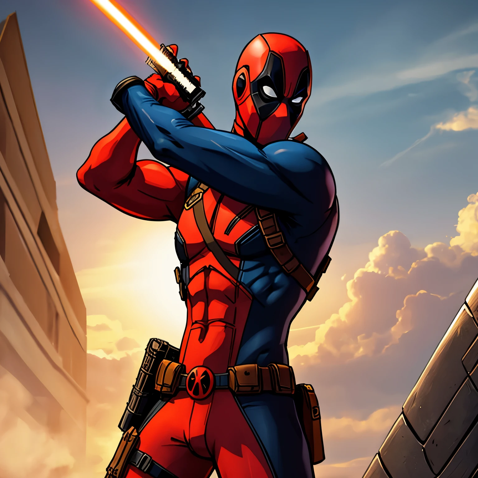 Sloth Deadpool Cartoon 