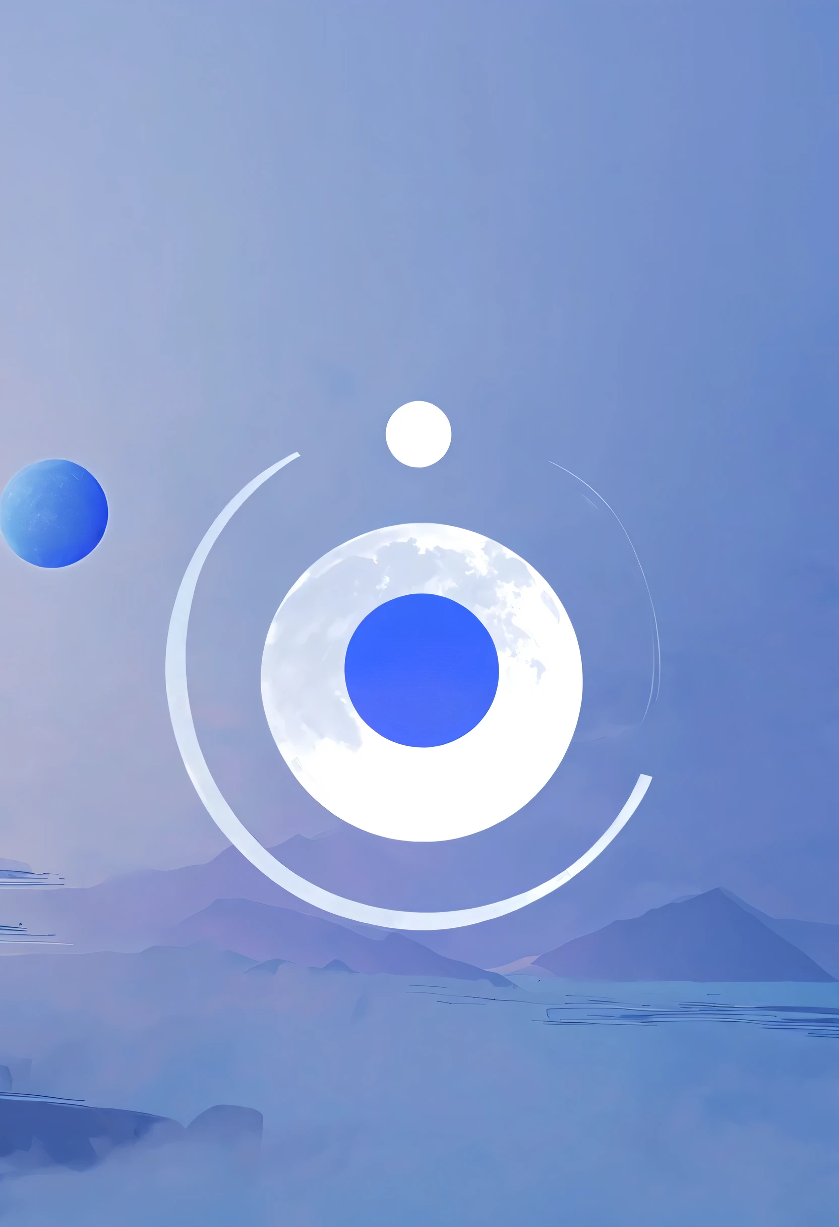 AI Moon Cell 2D Representation Company Logo