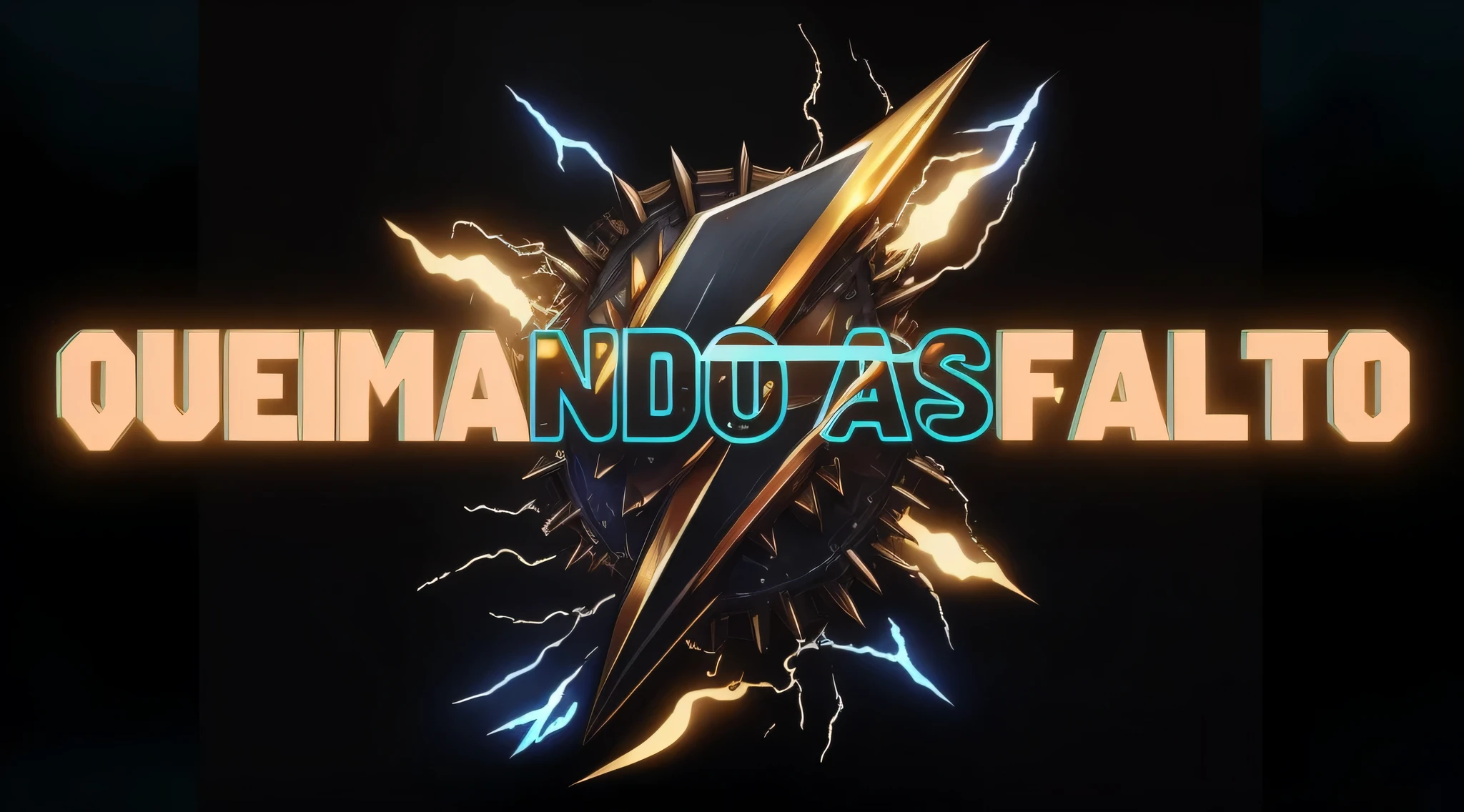 um close de um raio com as palavras quema do as alto, by Cesar Andrade Faini, Umanosuke Iida, official fan art, inspired by Cesar Andrade Faini, ssao 8k, kda, para um jogo aaa, by Rodolfo Amoedo, por Francis Zuniga, EU&#39;estou tentando deixar claro o que&#39;is written 
