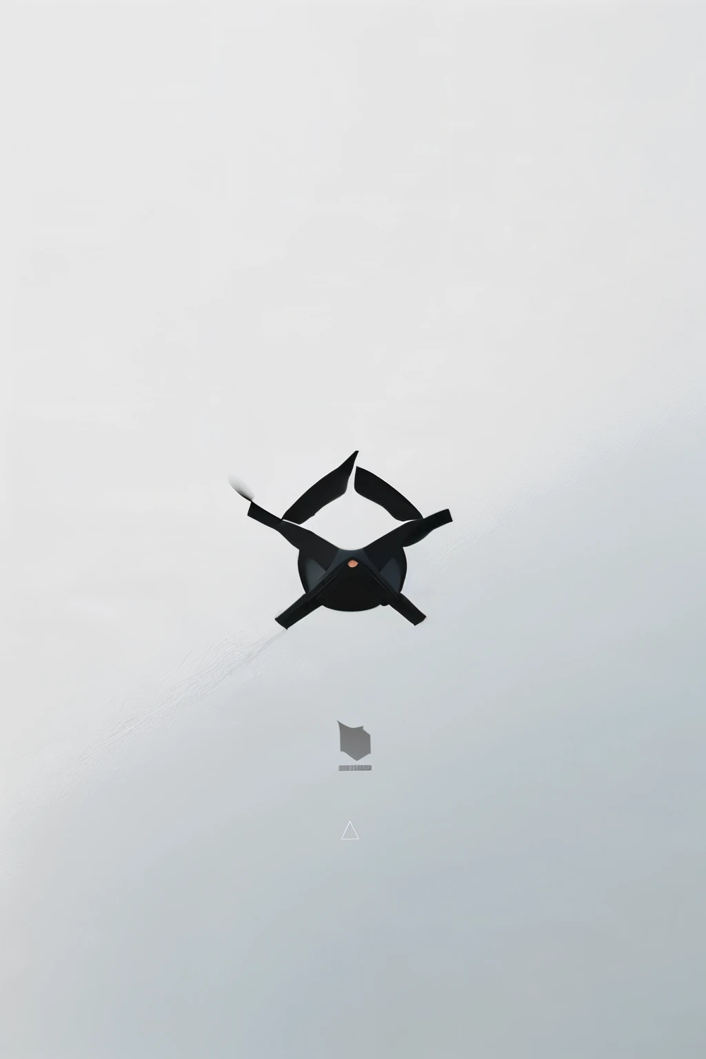 drone propeller wind modern minimal logo