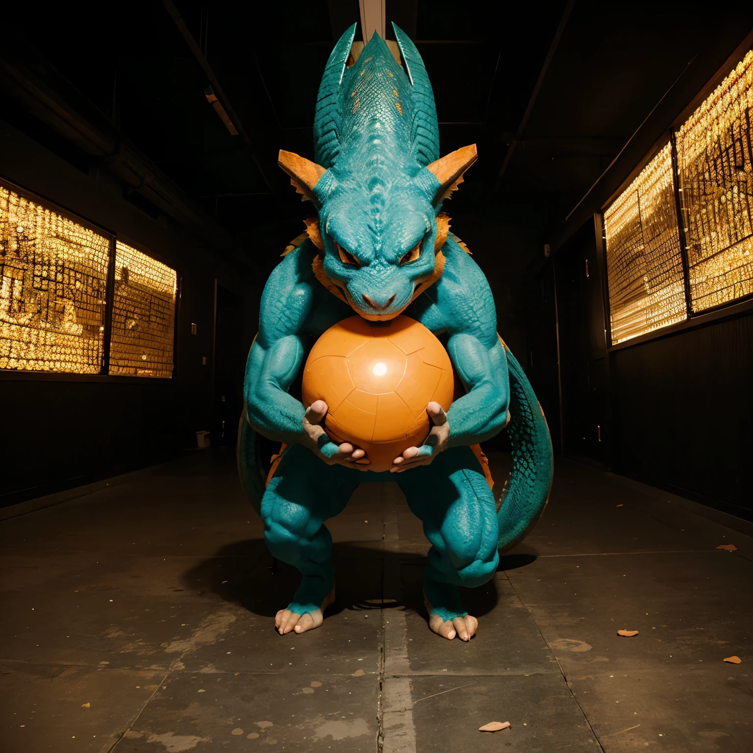 generate a dragonball-style Zard image