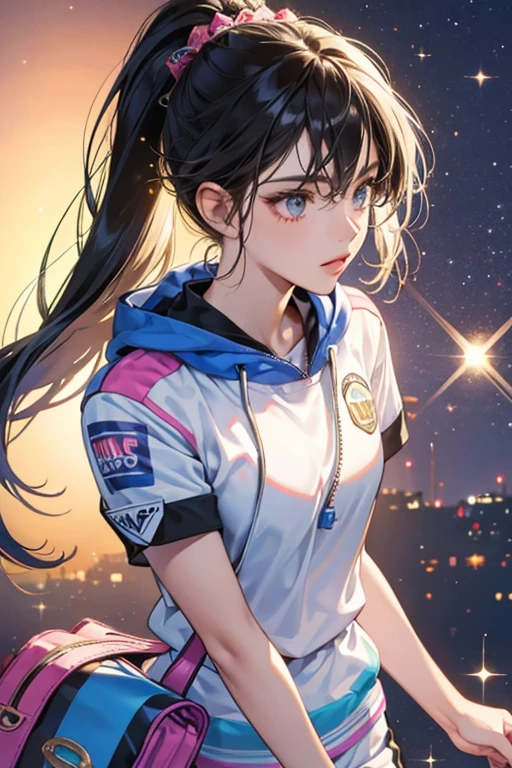 sporty FASHION STYLE; GLITTER