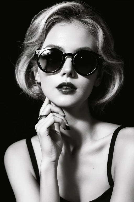 (Female lips),(Sensual),(eros),(Black atmosphere),(Shadow),(Mouth only),(foreigner),(Only lips),(Westerners),(european),(brand hair),(Plump lips),(red lipstick),(black and white),(blonde),(lips are red),(顔はblack and white),(Vintage style),(sunglasses黒),(black and white写真),(人もblack and white),(sunglassesのレンズが黒),(unconventional),(neutral),(もっとdarkな感じ),(A photo that emphasizes the mouth),(sunglasses),(eye decoration),(sunglasses),(simple),(dark),(black and white),(strong skeletal woman),(eros),(thick lips),(Photo from the neck up),(Beautiful skin),(Glossy),(beautiful),(lady),(Black lens),(American),(もっとforeigner),(Feeling mysterious),(mysterious atmosphere),(black and white写真),(Feminine around the chin),(Face Line),(European),(blonde美女),(healthy),(Healthy beauty),(四角いsunglasses),(eros),(sexy),(American Police),(long hair)