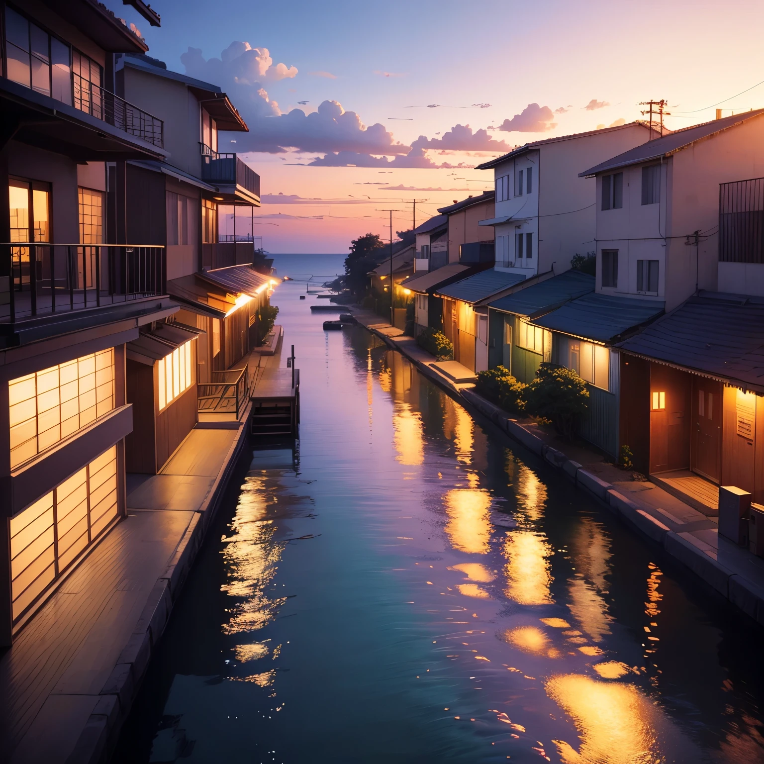 paisagem, summer, sunset, Okinawa, mar, desabitado, praia, nobody, clima quente, sunset, Detalhe HD, Ultra detalhe, filme, hiperrealismo, Luz suave, Foco Profundo Bokeh, rastreamento de raio, Pixiv Gwise Art Station, makoto shinkai, Germe de arte