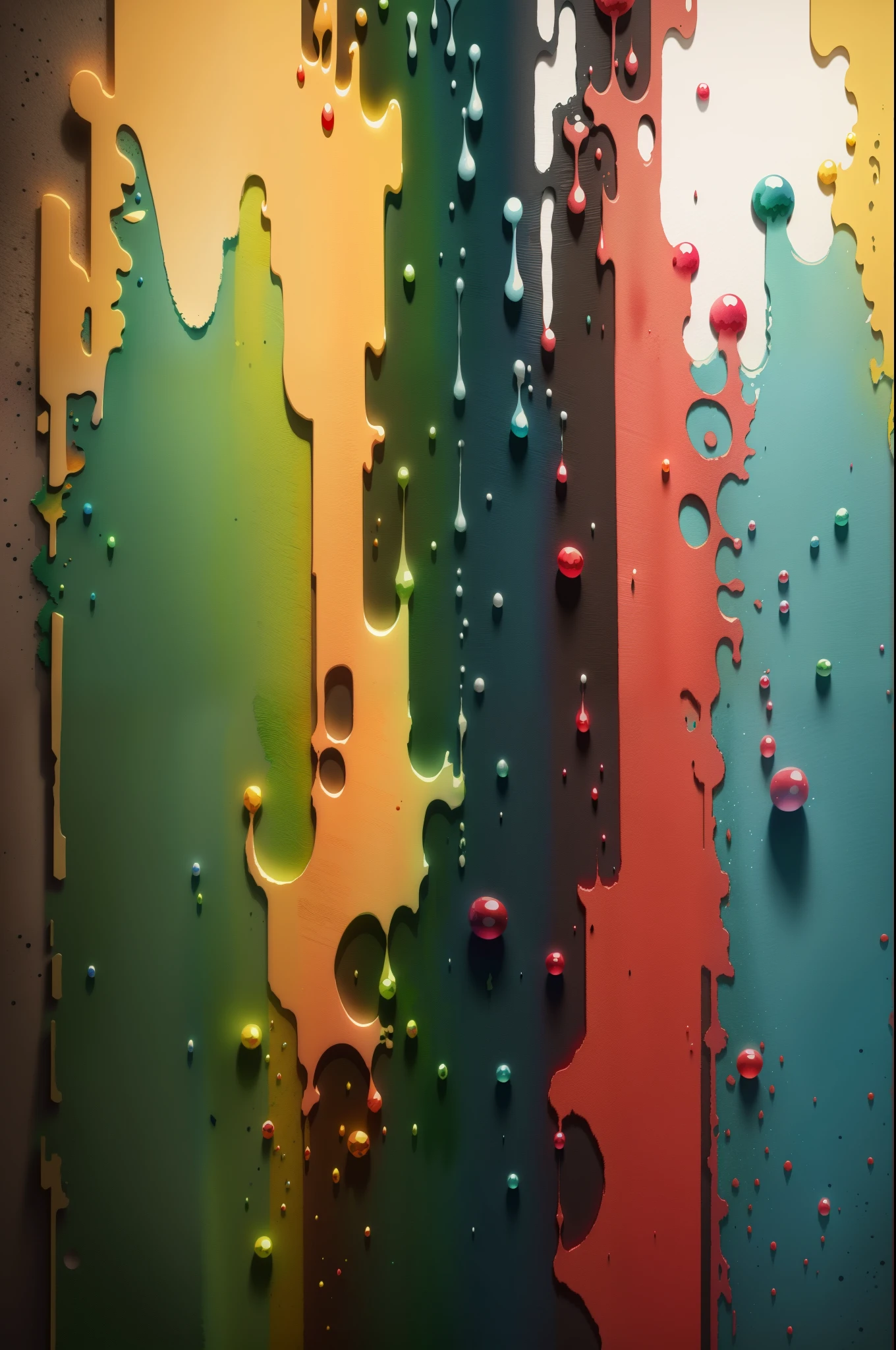 3d watercolor abstract,Ink Splatter,dark background,high resolution,high quality,colorful,green,red,blue