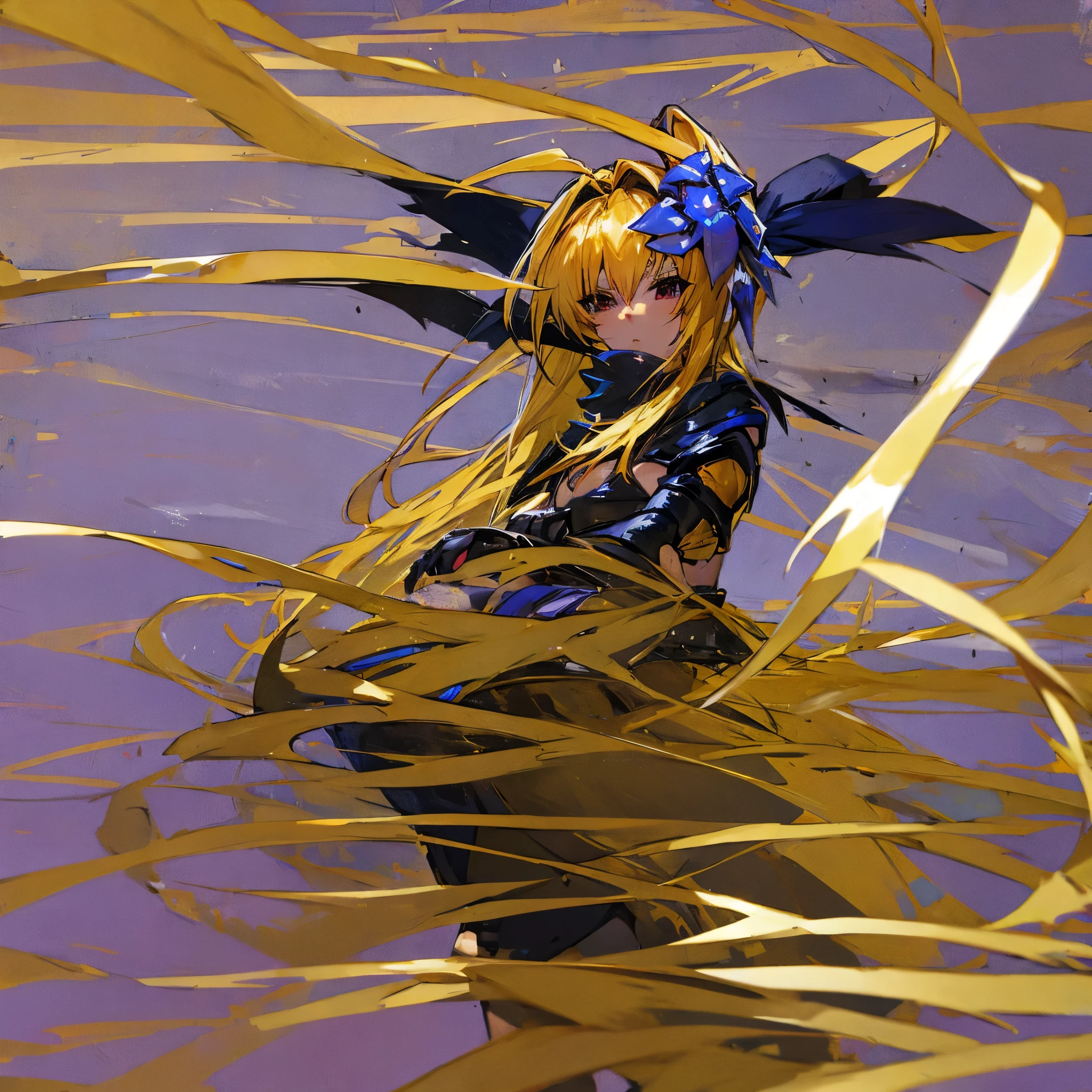 Anime Golden Darkness Authentic Character Style