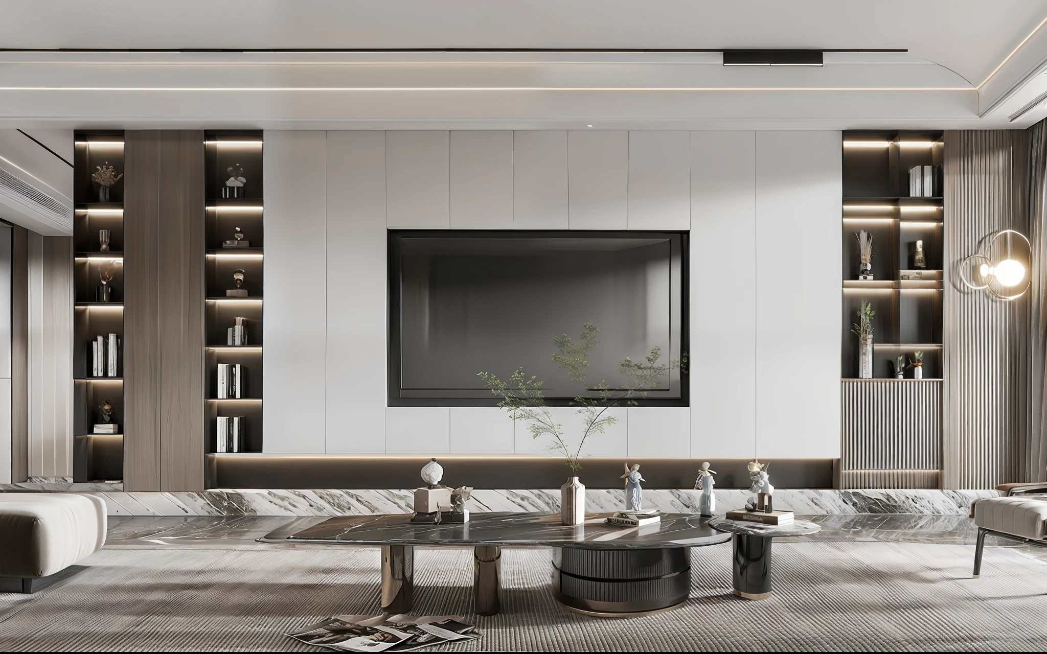 interior design, living room, masterpiece,best quality,unreal engine 5 rendering,movie light,movie lens,movie special effects,detailed details,HDR,UHD,8K,CG wallpaper