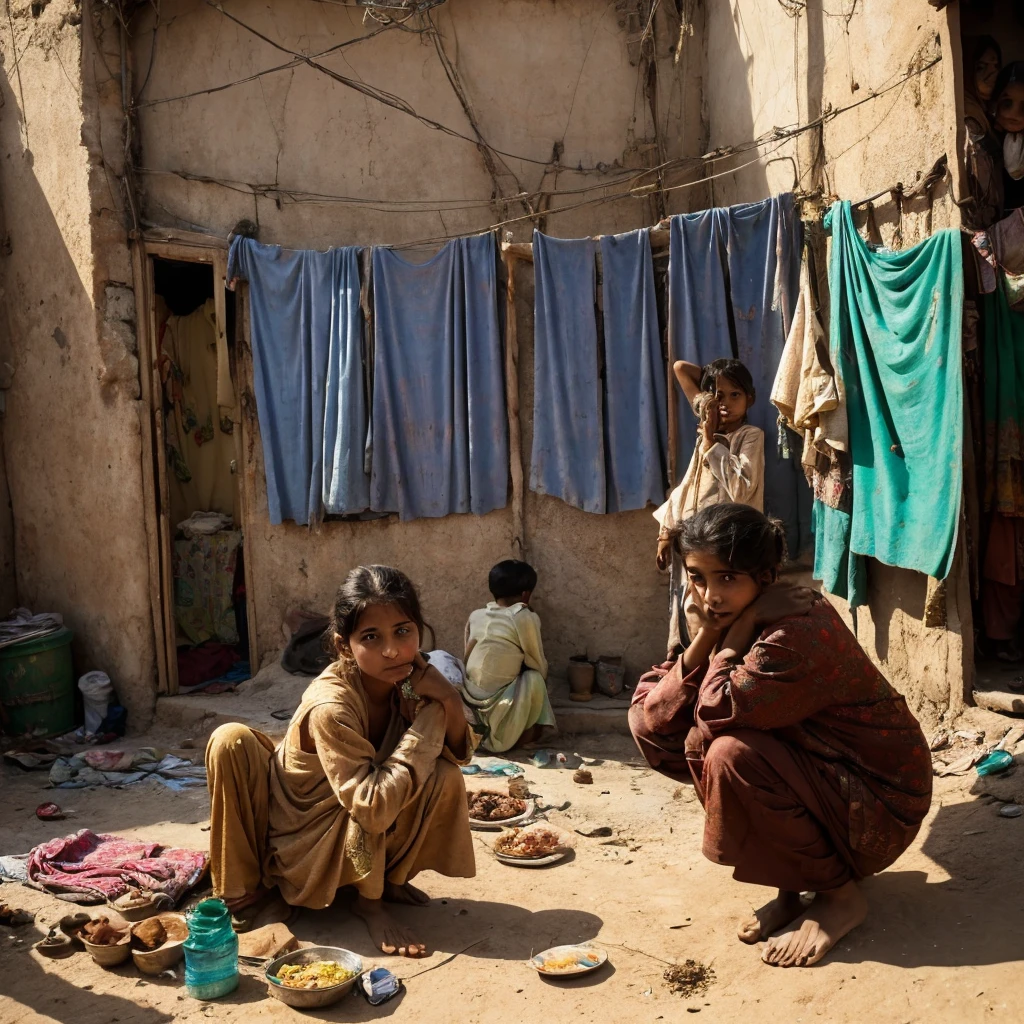 Image of peoples poverty in pakistan