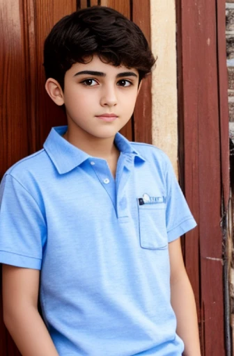 Lebanese boy, shirt, 12 years old