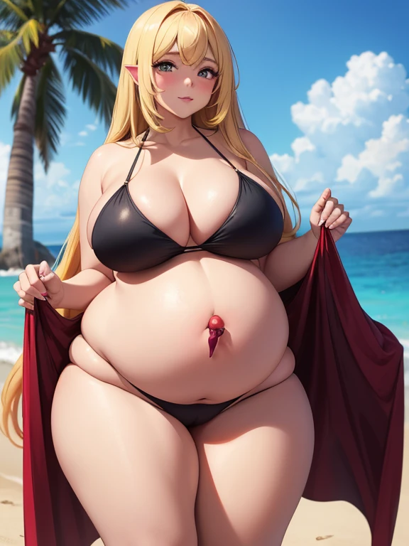 Fattest pregnant slut in the world, thicc body, biggest pregnant belly ever, humongous weight gain, super size surrogate, multiple pregnancy, ssbbw, super heavyweight, stuffed belly, huge, gigantic, enormous, morbidly obese, very fat, very big belly, overweight, camel toe, bikini, growth spurt, gluttony succubus, dark skin , smooth skin, beach