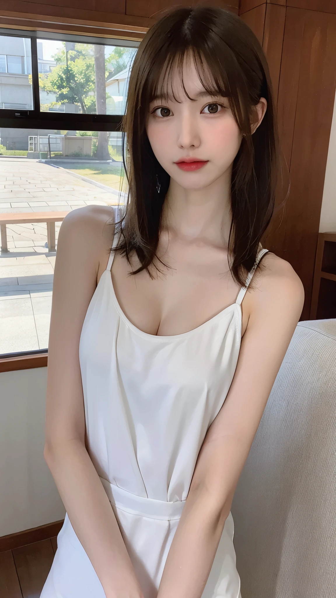 Transparent bare skin、