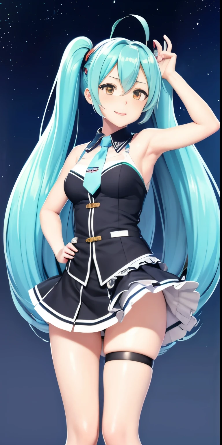 Hatsune Miku、Anime girl with long hair and a gun in her hand,Shimashima Pantiesがよく見える、Hatsune Miku、Squatting、spread legs、show panties,super mini skirt、緑と白のShimashima Panties、From miniskirt to c Kantai Collection style,Shimashima Panties、super mini skirt、 portrait anime space cadet girl, Best Anime 4K Kona-chan Wallpaper, terrible anime 8k, High-definition official artwork, Trending with Art Station Pixiv, perfect android girl, cyborg - girl with silver hair, anime style 4k, anime art wallpaper 8k, azur lane style
