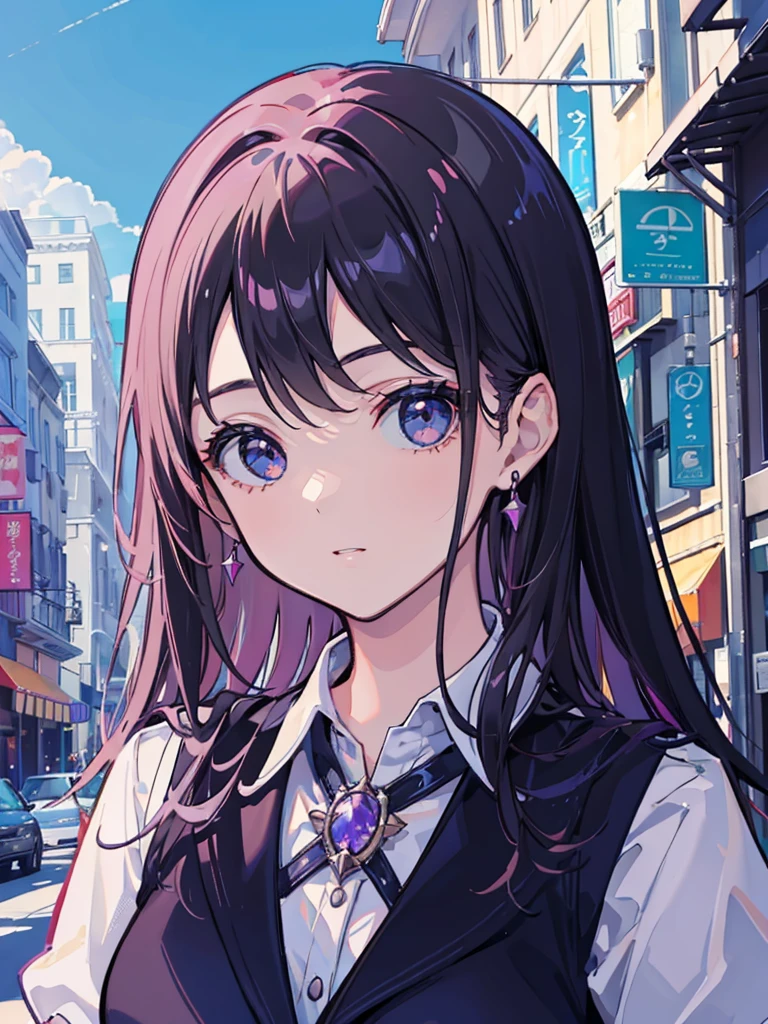 (masterpiece), (best quality), (detailed), Lightweight layer,black hair,a beautiful girl,two-dimensional,Magical girl,hand repair,grace,Handsome,cool,maniac
