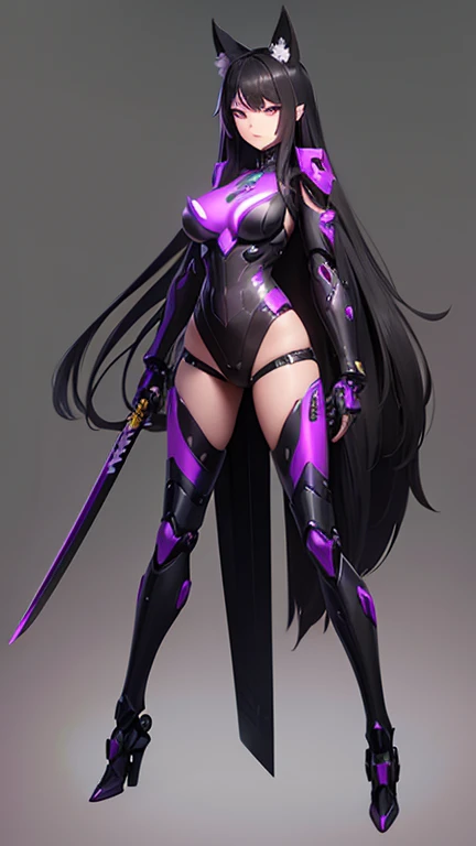 Woman, villain, purple details, various angles, dripping cum from mouth, white gel, tongue, wet, (front, back, side), character sheet, model sheet, reference sheet.