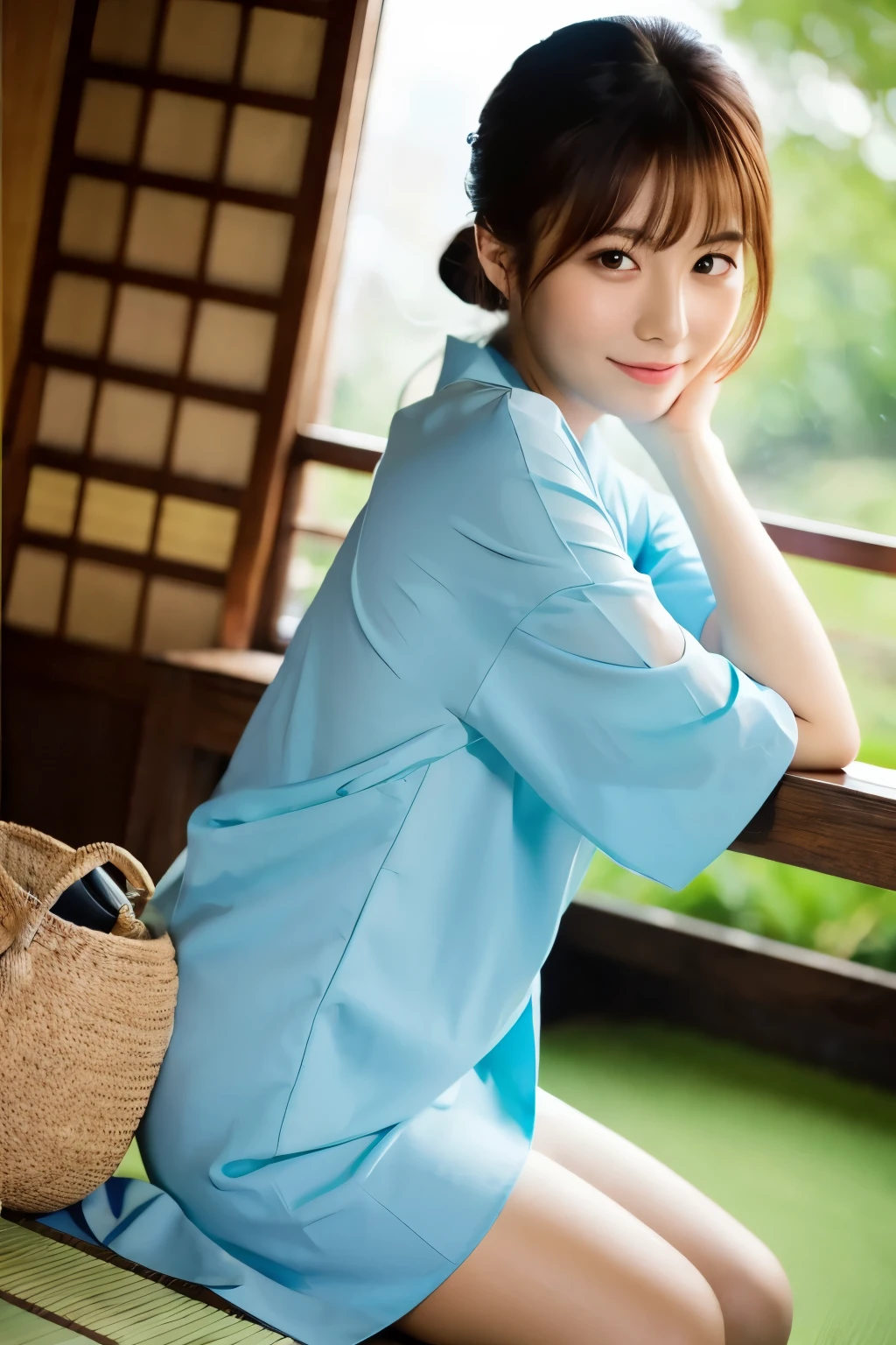 Top quality, 1 beautiful japanese woman