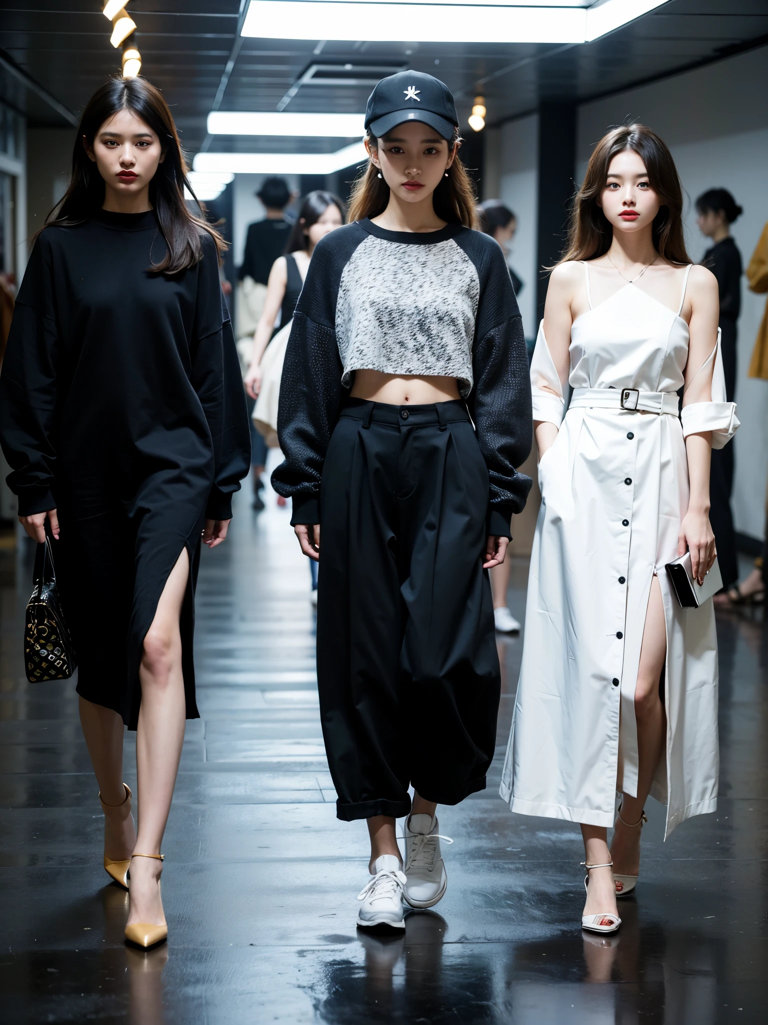 Fashion exhibition series:
Combined with channels commonly used by users,Design a range of fashion exhibition themed clothing。
Each collection is inspired by a different fashion exhibition,Includes display of different styles of clothing。
Attract users' attention by displaying fashionable elements and innovative designs。